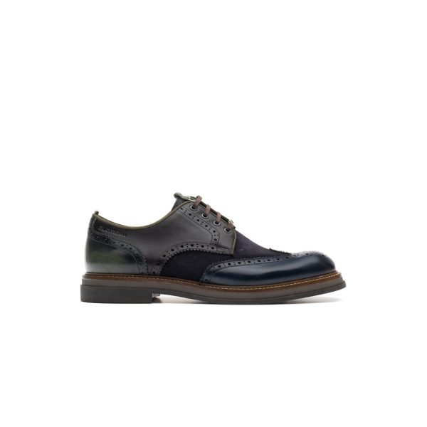 BTR Brogues - NAVY COMBI - immagine 1