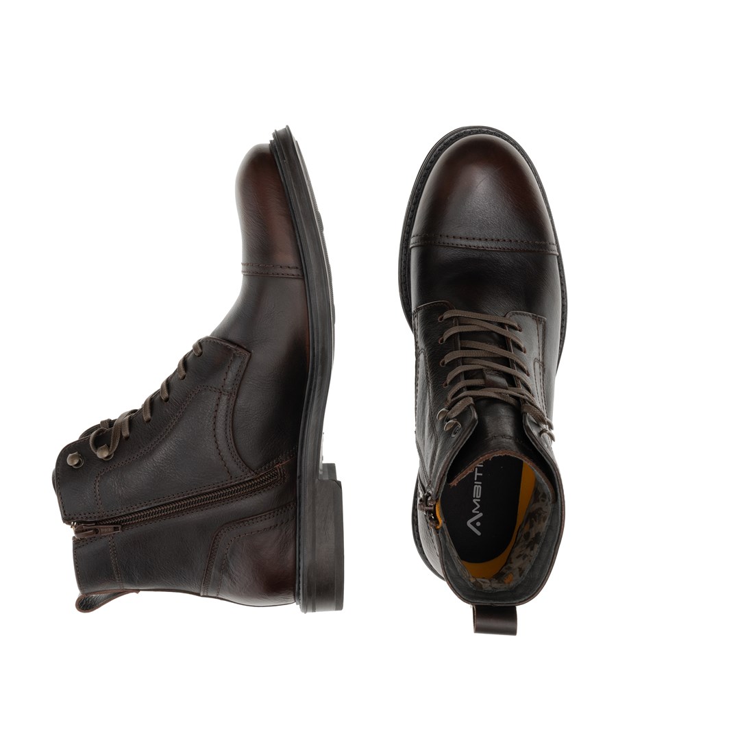 13712-7299AM-3 LUKE Lace-Up Boots - Brown - immagine 2
