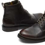 LUKE Lace-Up Boots - Brown