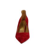 DECOLTE' IN CAMOSCIO ROSSO - immagine 2