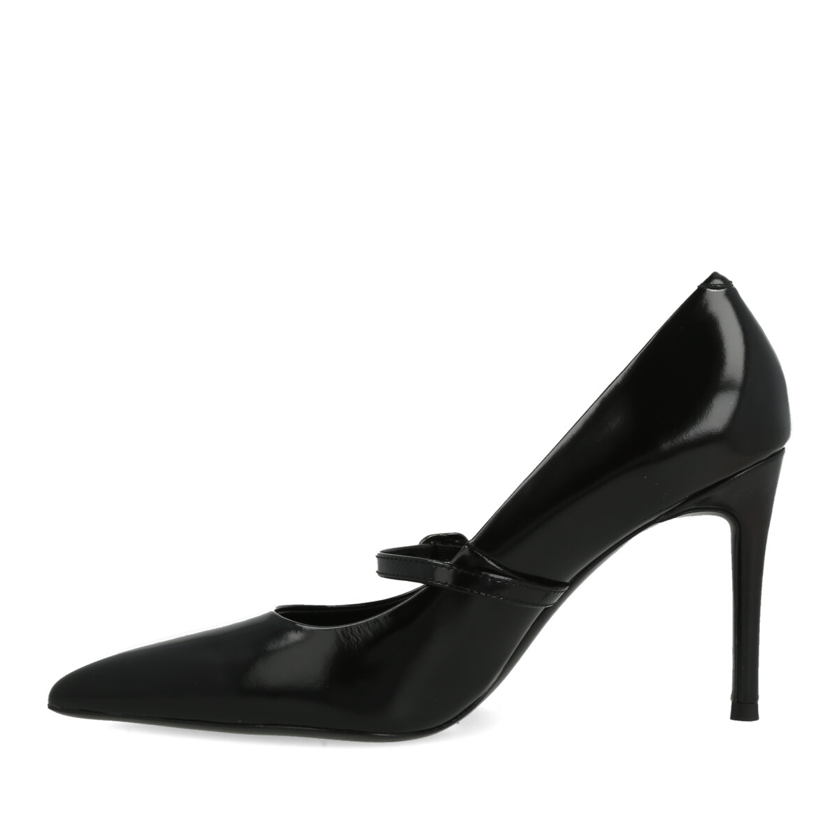 267.02.25VT.BLK_03 DECOLTE' CON CINTURINO IN VITELLO NERO - immagine 3