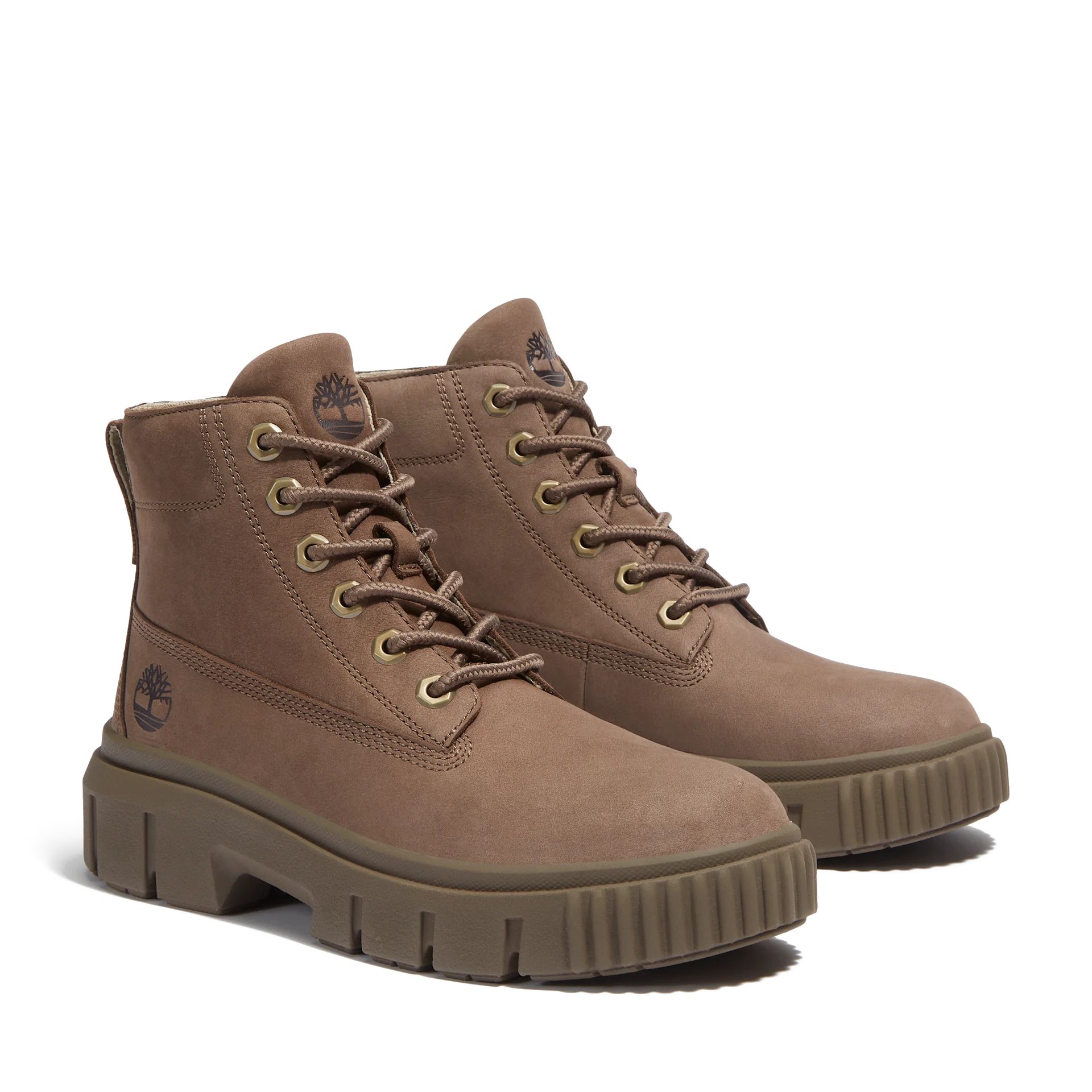 TB0A2FT6EM5-ALT3 Greyfield MID LACE UP BOOT MEDIUM BROWN NUBUCK - immagine 3