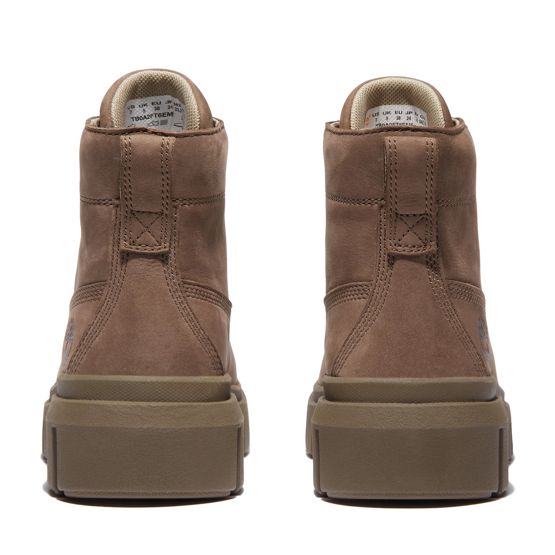 TB0A2FT6EM5-ALT4_1 Greyfield MID LACE UP BOOT MEDIUM BROWN NUBUCK - immagine 4