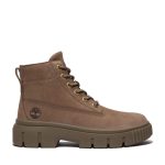 Greyfield MID LACE UP BOOT MEDIUM BROWN NUBUCK