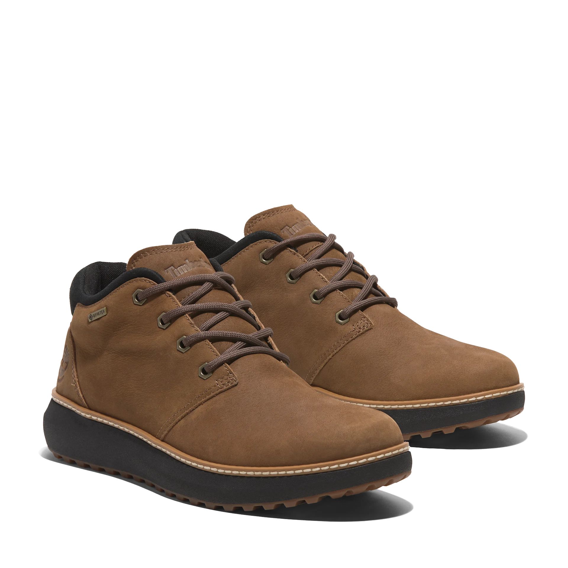 TB0A6A8NEM7-ALT3_1 HUDSON ROAD MID LACE UP GTX CHUKKA BOOT RUST NUBUCK - immagine 3