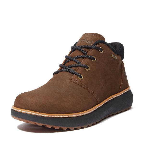 HUDSON ROAD MID LACE UP GTX CHUKKA BOOT DARK BROWN NUBUCK - immagine 8