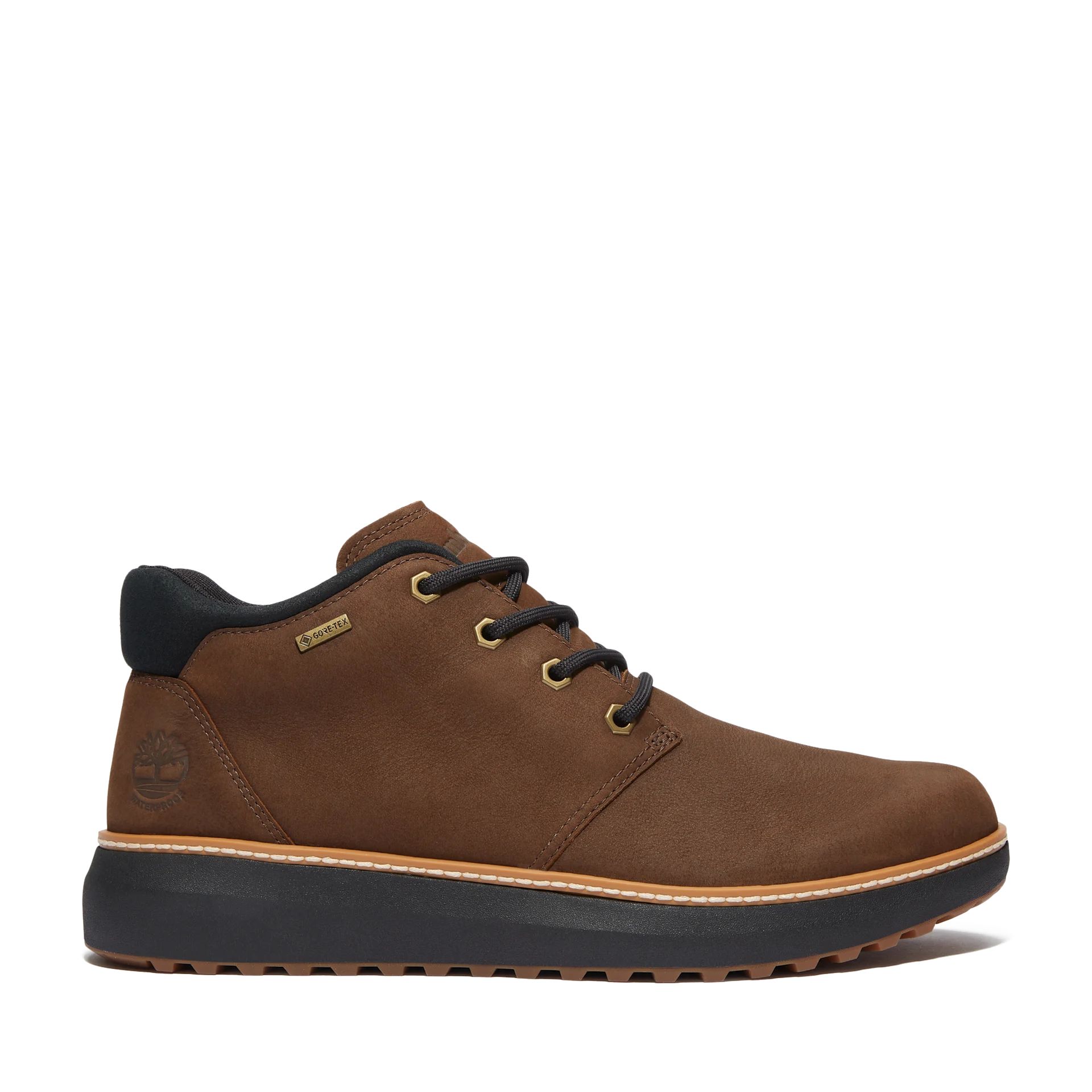 TB0A6A8NW07-HERO_2 HUDSON ROAD MID LACE UP GTX CHUKKA BOOT DARK BROWN NUBUCK - immagine 1