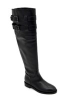 HELENA BACKER LETIZIA STIVALE ALTO 2 FIBBIE NERO - immagine 3