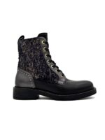 GISELLE High-Boot - BLACK/NAVY