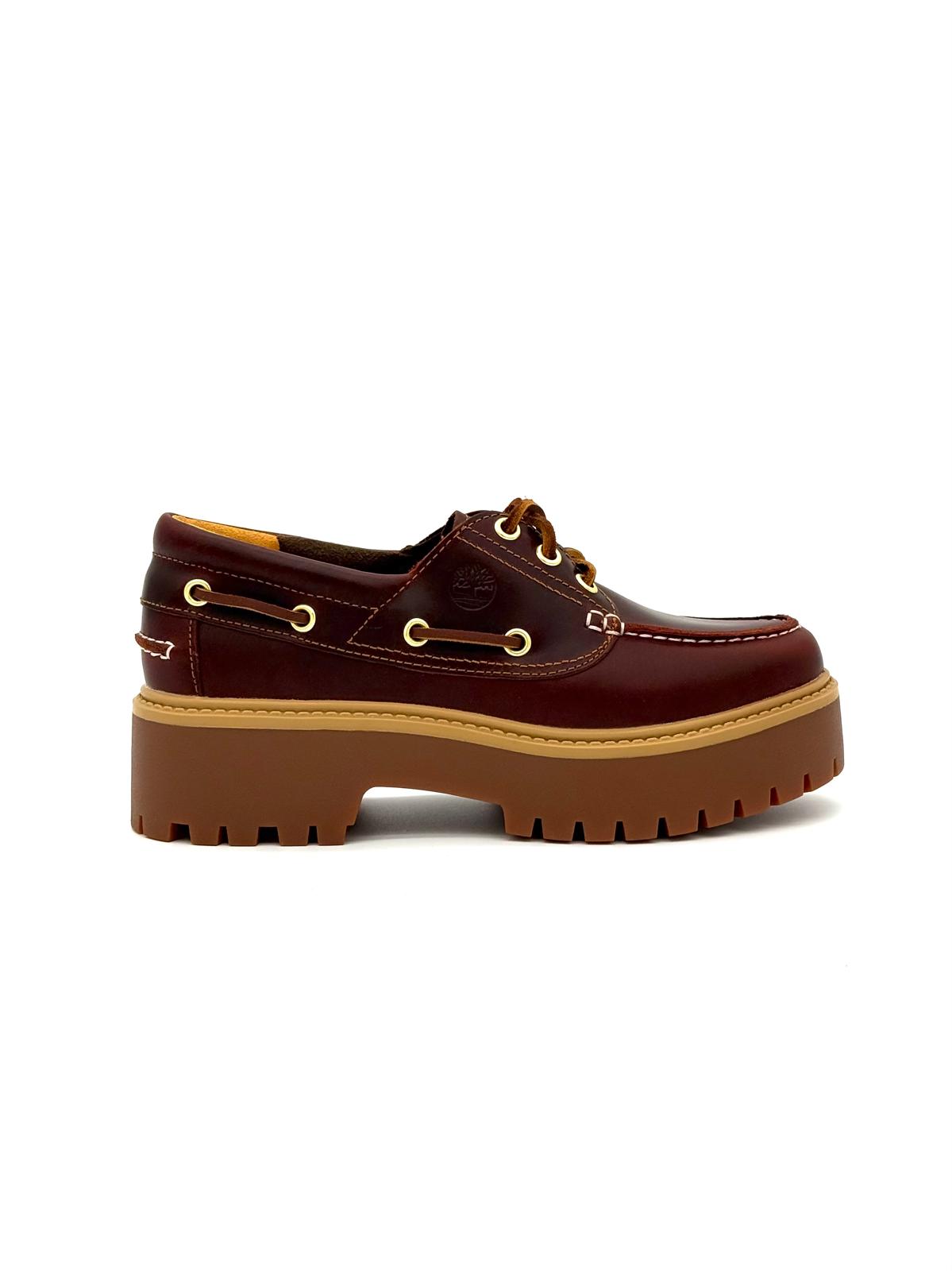 IMG_8209 Stone Street Boat Shoe Rootbeer - immagine 1