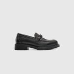 GISELLE Penny Loafer - BLACK/TDM
