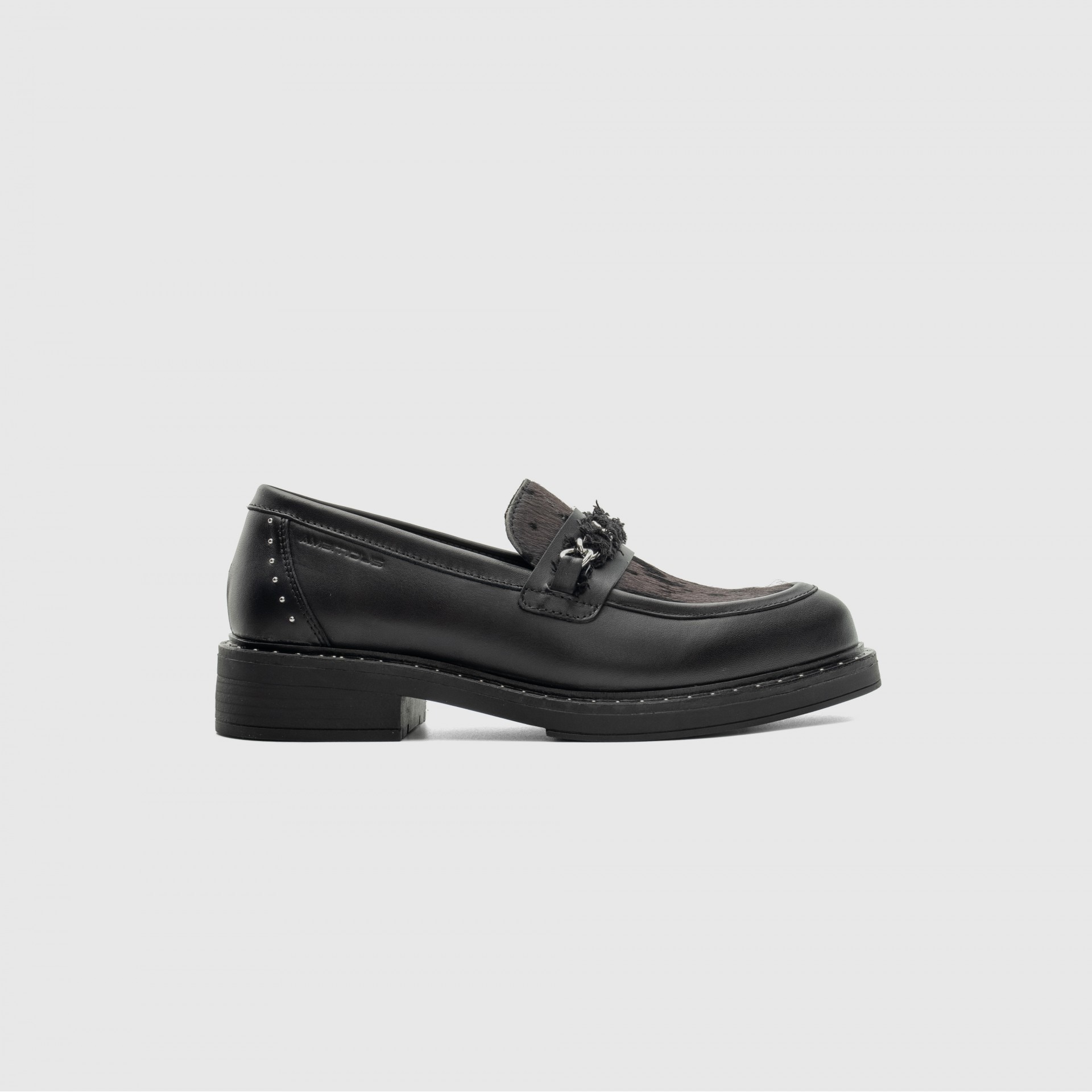 imgi_137_1757508787_bd8fcd8eb7f2b39f1a200473bbc4a8d3 GISELLE Penny Loafer - BLACK/TDM - immagine 1