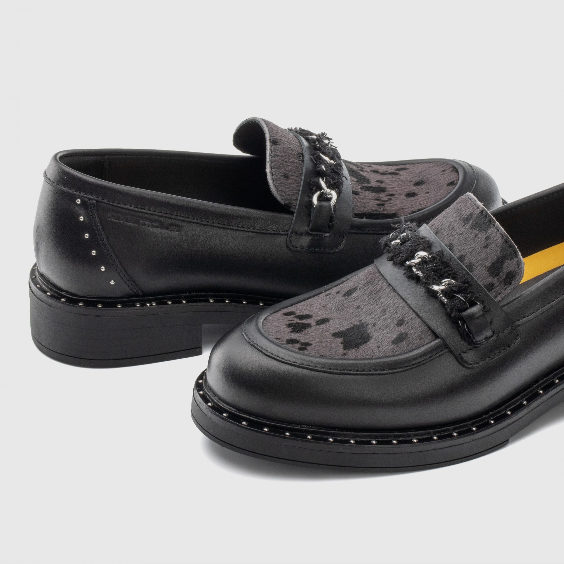 imgi_140_1757508787_17c4cb689c64cfa6ee7e77ff636619b7 GISELLE Penny Loafer - BLACK/TDM - immagine 4