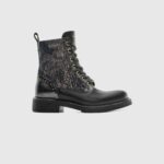 GISELLE High-Boot - BLACK/NAVY