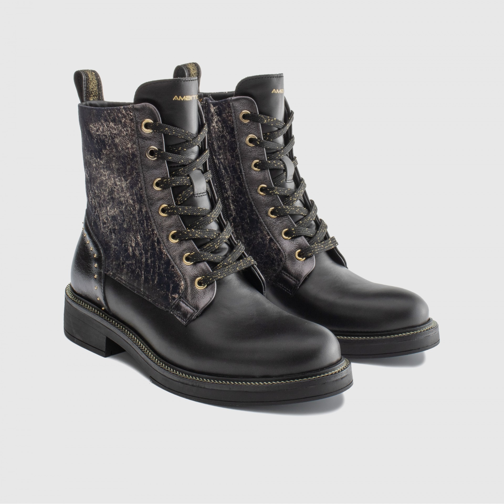 imgi_147_1757508671_dec30d87cd937931ae851ce73696c8e8 GISELLE High-Boot - BLACK/NAVY - immagine 4
