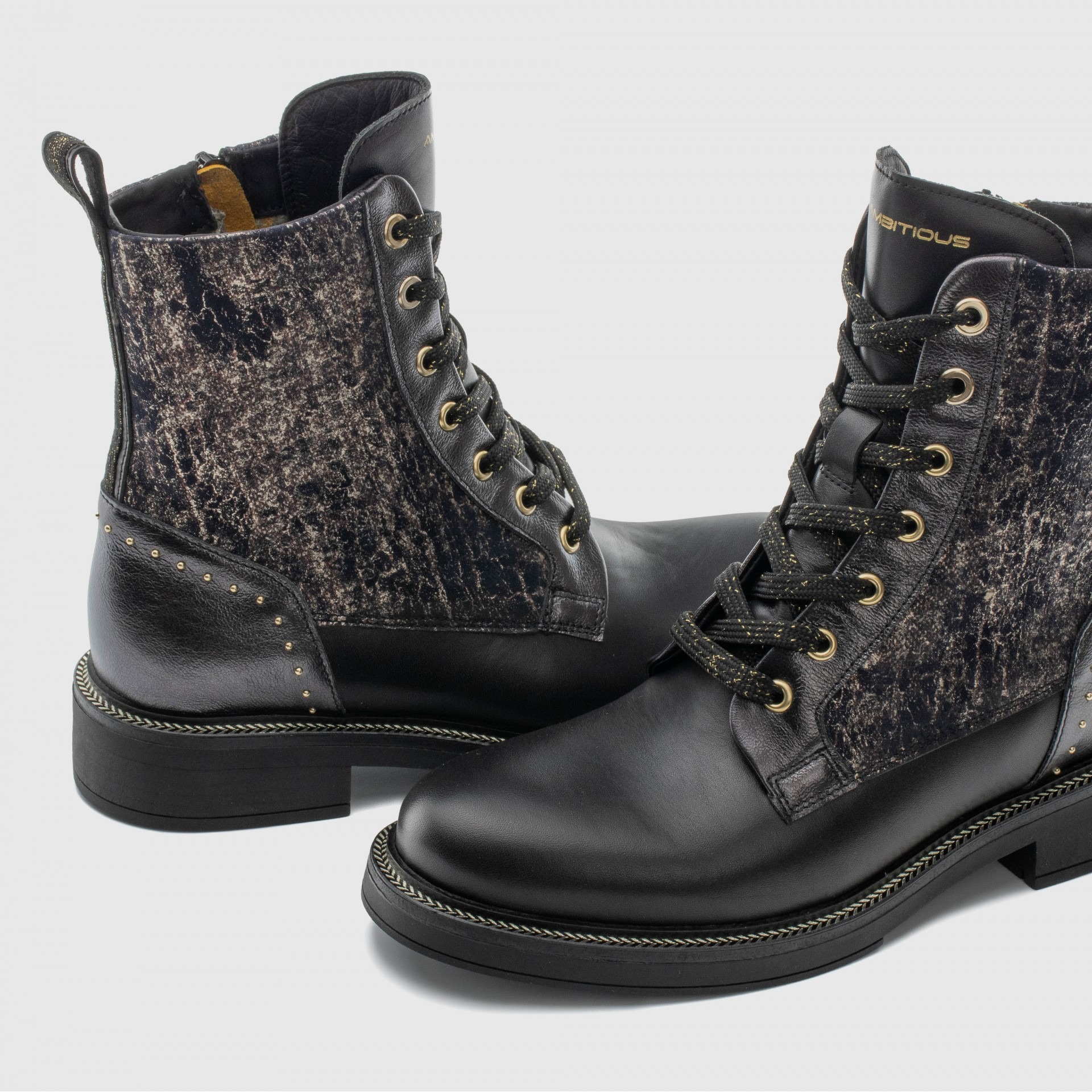 imgi_149_1757508671_1be96d7eeaad37bff8e3e8510b0b190b GISELLE High-Boot - BLACK/NAVY - immagine 2