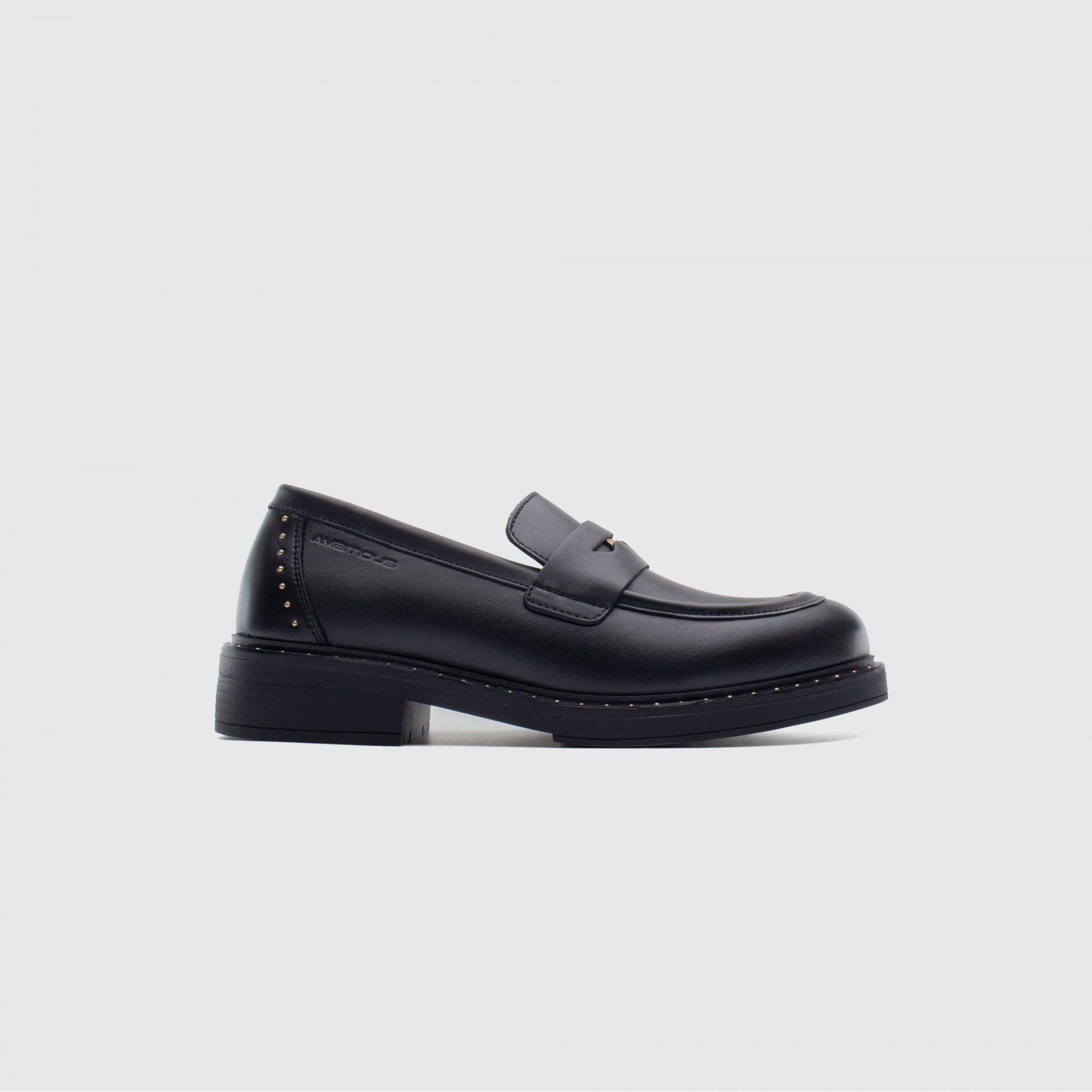 imgi_155_1758881306_c562b3177802d2ff8f216fadace93fa9 GISELLE Penny Loafer - BLACK - immagine 1