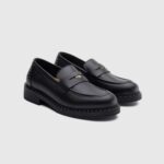 GISELLE Penny Loafer - BLACK - immagine 4