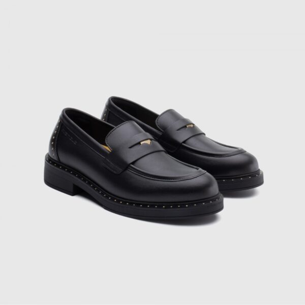 GISELLE Penny Loafer - BLACK - immagine 4