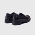 GISELLE Penny Loafer - BLACK - immagine 2